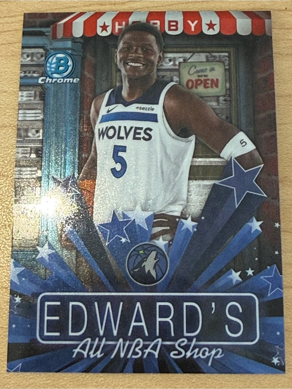 2025-26 Bowman - Hobby Stars Anthony Edwards #HS-14